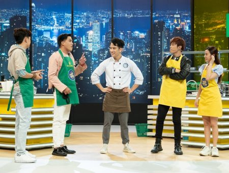 Ngo Kien Huy and Sam continue to work together as the host in The Funny Kitchen